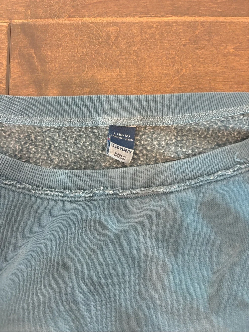 Old Navy Dusty Blue Crewneck Sweatshirt